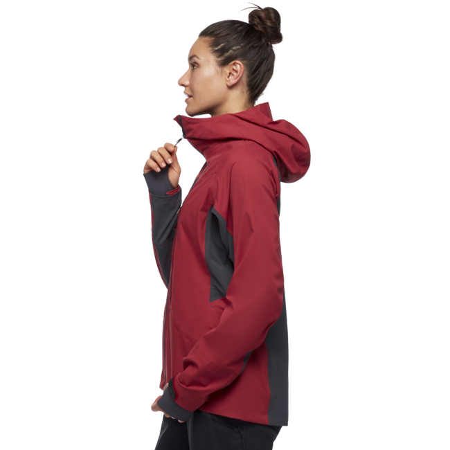 Black Diamond Dawn Patrol Hybrid Shell куртка перехідна жіноча, wild рожевий