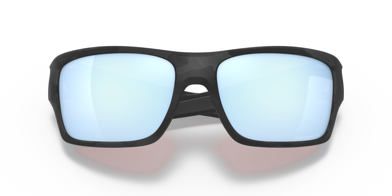 Oakley TURBINE сонячні окуляри з оправою Matte Black Camo і лінзами Prizm Deep Water Polar, 65