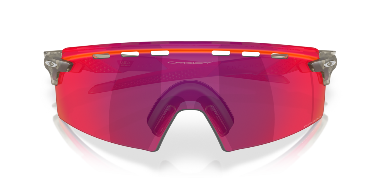 Oakley ENCODER STRIKE VENTED сонцезахисні окуляри з оправою матовий сірий чорнило та лінзами Prizm Road, метал, 39