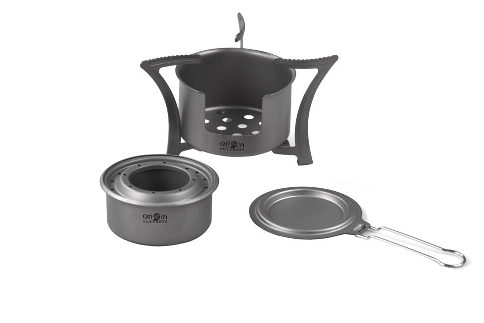 Origin Outdoors Stove Combo титановий комбінований плита