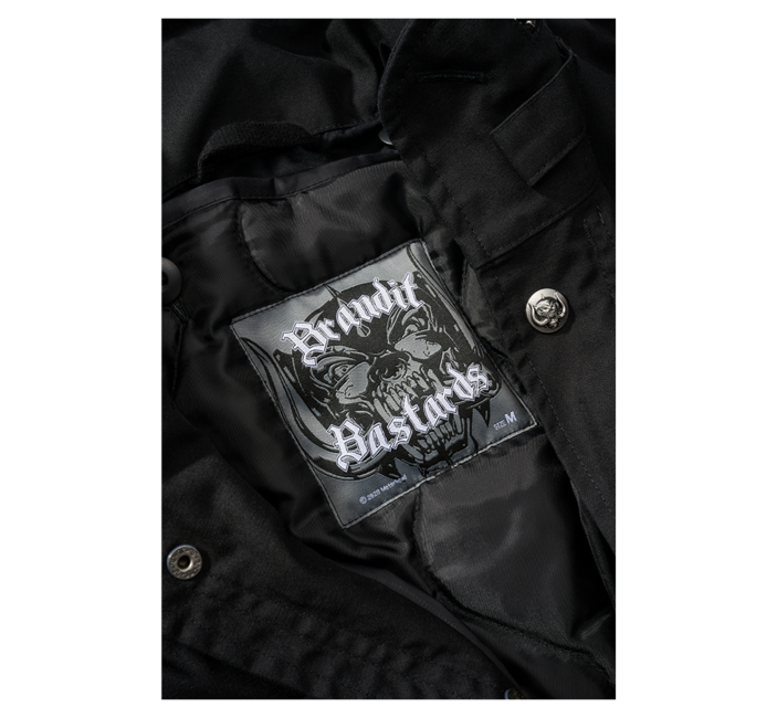 Brandit Motörhead M65 Classic куртка, чорна