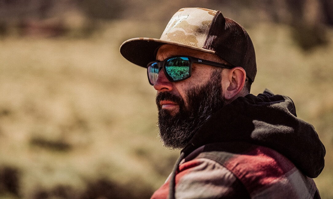 Wiley X Sierra сонячні окуляри Captivate Polarized Blue mirror, матовий чорний
