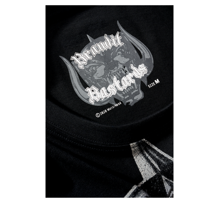 Brandit Motörhead Warpig Print футболка, чорна