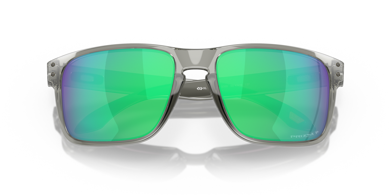 Oakley HOLBROOK XL сонцезахисні окуляри з оправою Grey Ink і лінзами Prizm Jade Polarized, 59