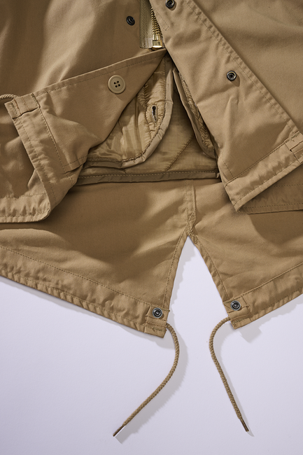 Brandit М51 US Parka, верблюжий