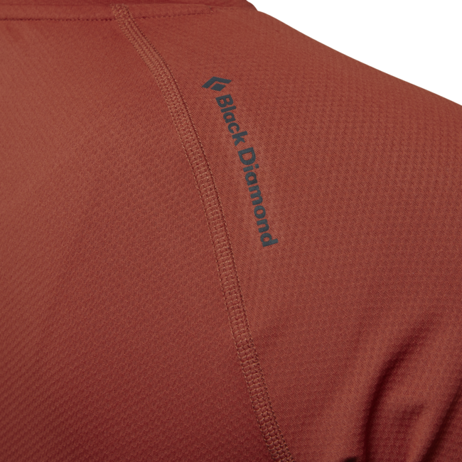 Black Diamond Alpenglow Crew футболка чоловіча з довгим рукавом, палено-сієна