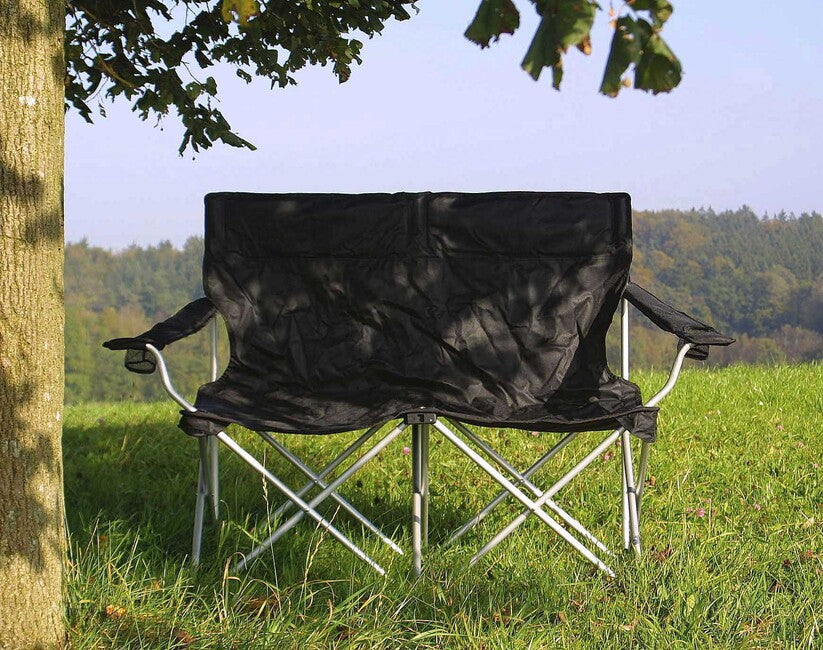 BasicNature Love Seat дорожне крісло, чорне