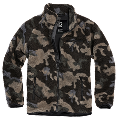 Brandit Teddyfleece флісова куртка, darkcamo