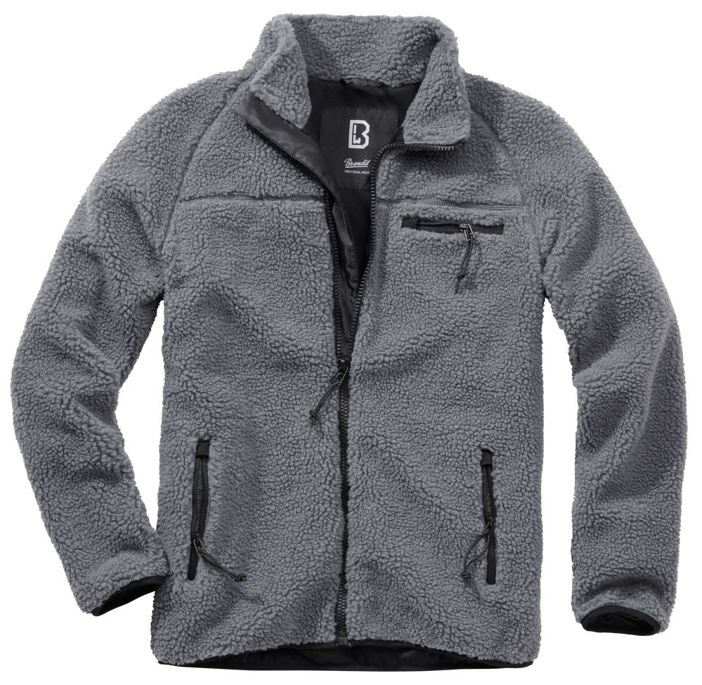 Brandit Teddyfleece bunda flísová, anthracite