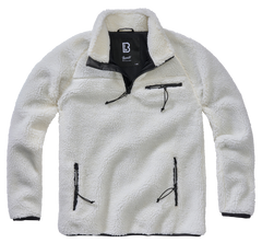 Brandit Teddyfleece Troyer куртка флісова, біла