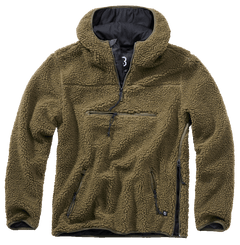 Brandit Worker світшот Teddyfleece, оливкова