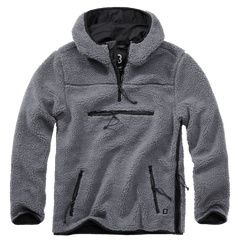 Brandit Teddyfleece Worker флісовий світшот, антрацит