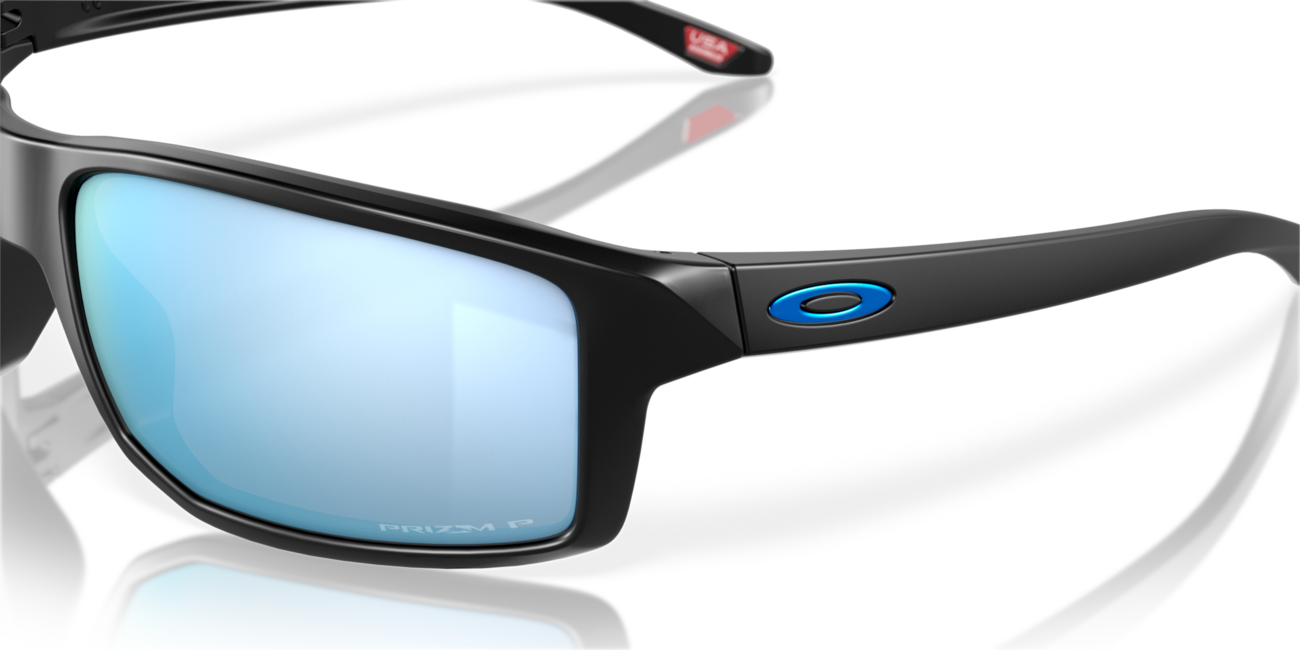 Oakley GIBSTON сонцезахисні окуляри з оправою matte black та лінзами Prizm Deep Water Polar, 61