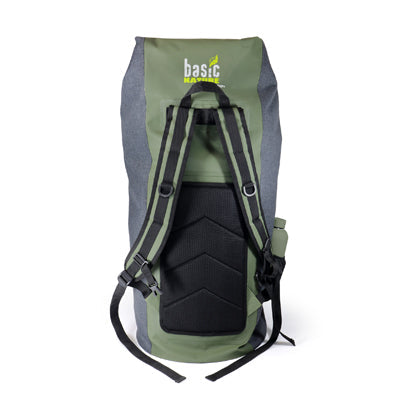 BasicNature непромокаємий мішок 90 л, сиво-зелений