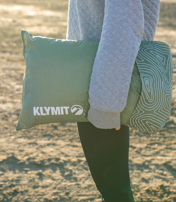 Klymit Drift Car Camp подушка Regular, зелена