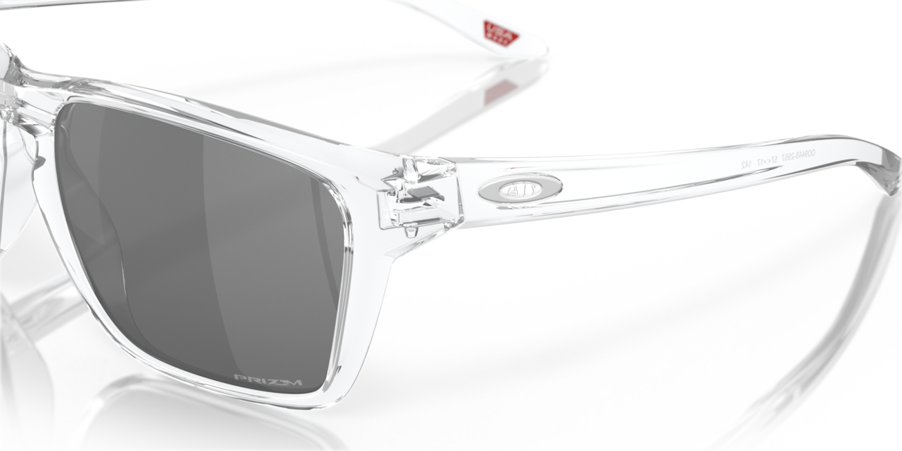 Oakley SYLAS сонячні окуляри з оправою Polished Clear і лінзами Prizm Black, 57