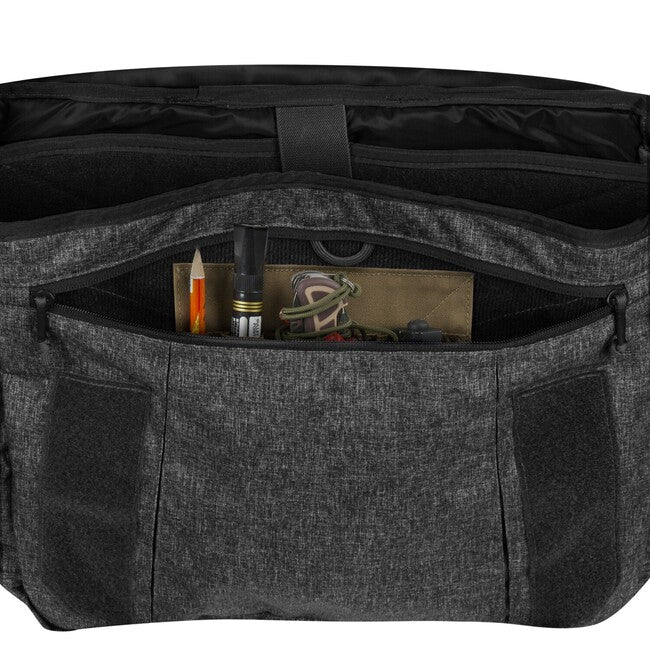 Helikon-Tex Urban сумка через плече Nylon, melange black-grey, medium