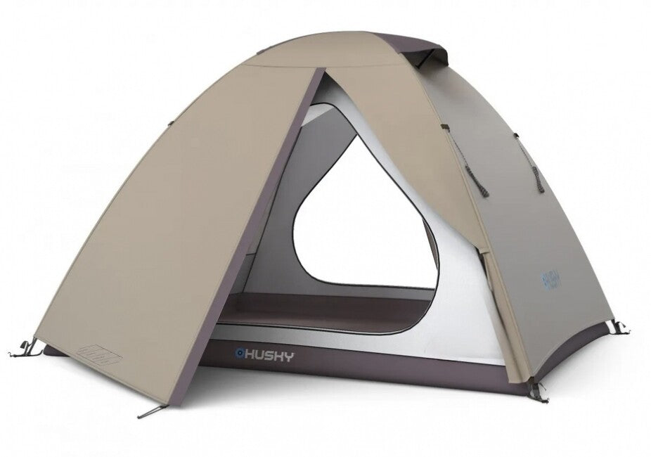 Husky Bizam 2 Plus трекінговий намет для 2 осіб, light brown