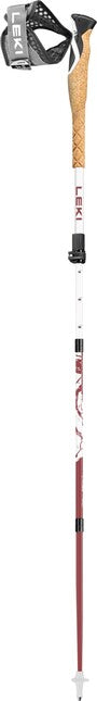 LEKI Cross Trail FX Superlite Compact трекінгові палиці, біла-рожева-чорна, 100-120 см