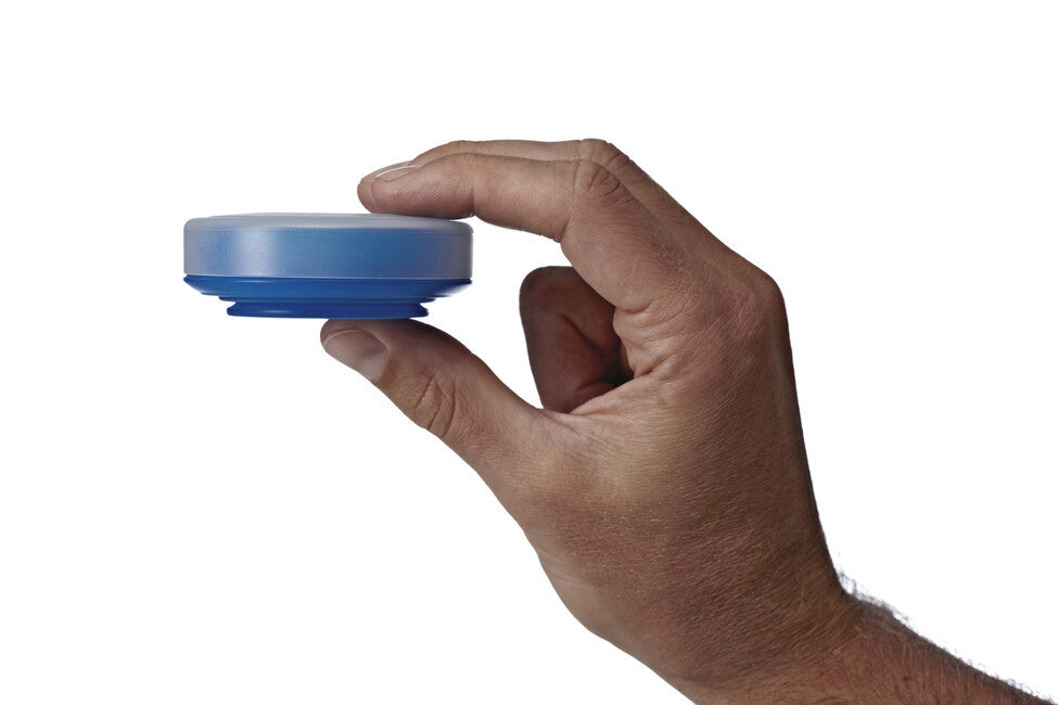 Humangear Go Cup складний туристичний кубок гігієнічний упакуваний GoCup, синій, 118 ml