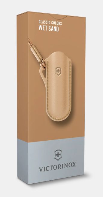 Victorinox кожаний чохол для складного ножа, коричневий