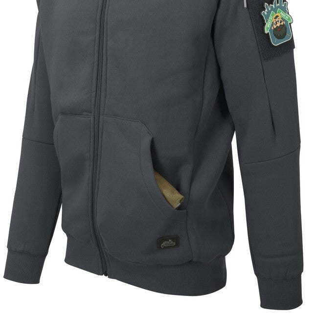 Helikon-Tex міська толстовка з капюшоном тактична FullZip, синя
