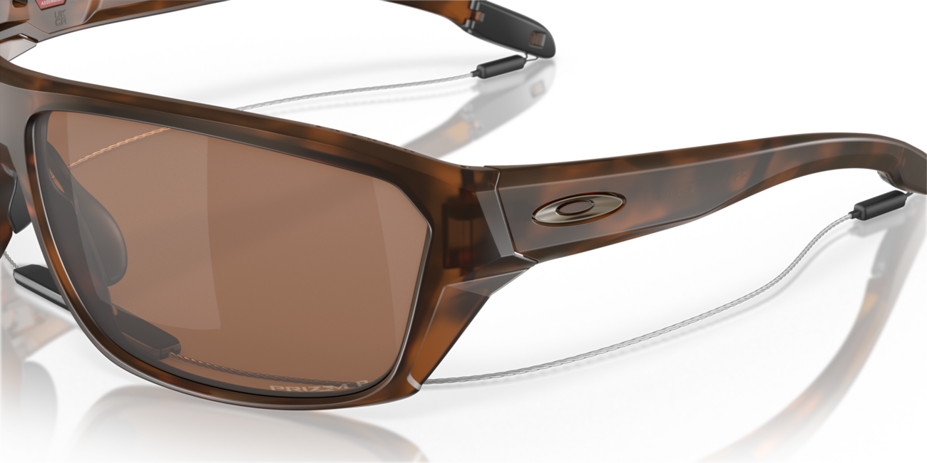 Oakley SPLIT SHOT сонячні окуляри з оправою matte brown tortoise та лінзами Prizm Tungsten Polarized, 64