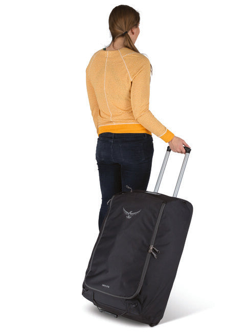 OSPREY Daylite Whld Duffel дорожна сумка на колесах 85, чорна