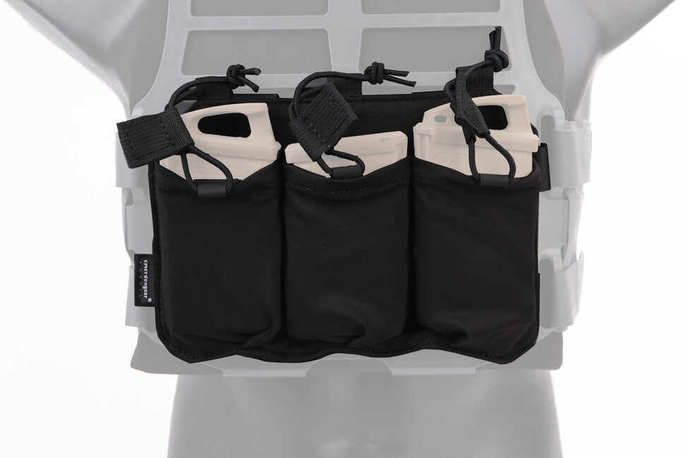 Emersongear потрійний чохол для магазинів на SS TAC жилет, чорний