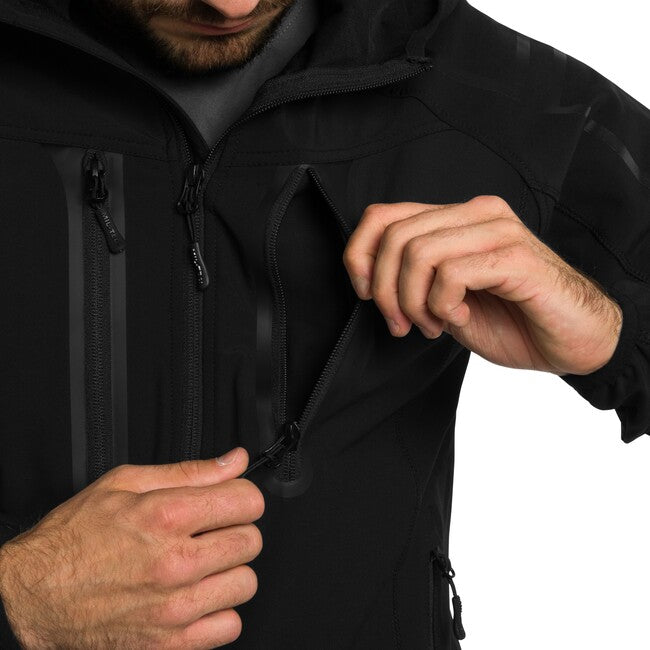 Mil-Tec Flex-Tech Dynamic Force куртка софтшелл, чорний