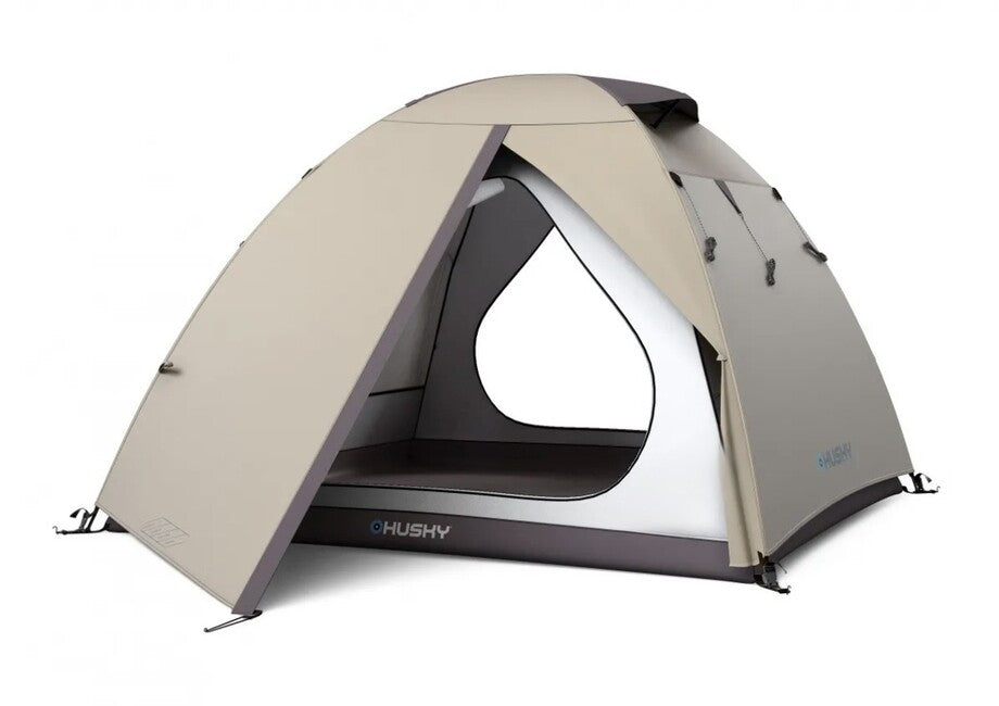 Husky Bird 3 Plus експедиційний намет для 3 осіб, light brown
