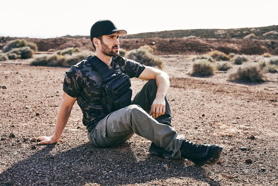 Brandit US Cooper сумка через плече, darkcamo