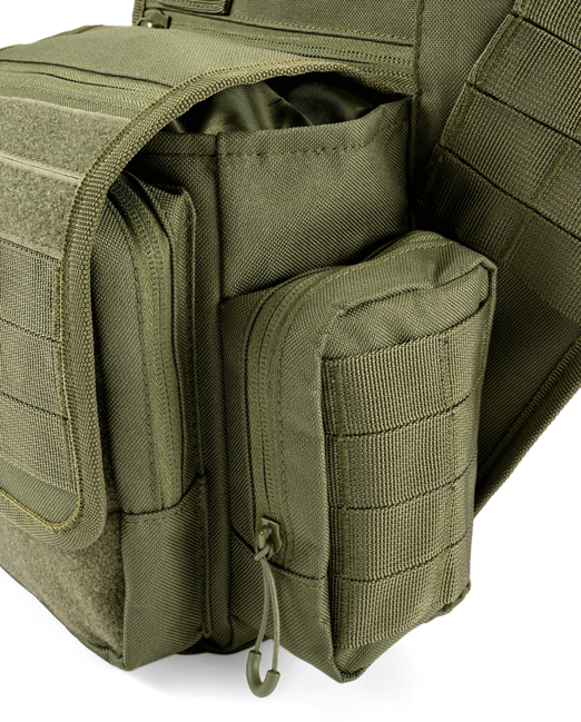 Brandit Travel Side Bag багатофункціональна сумка, оливкова