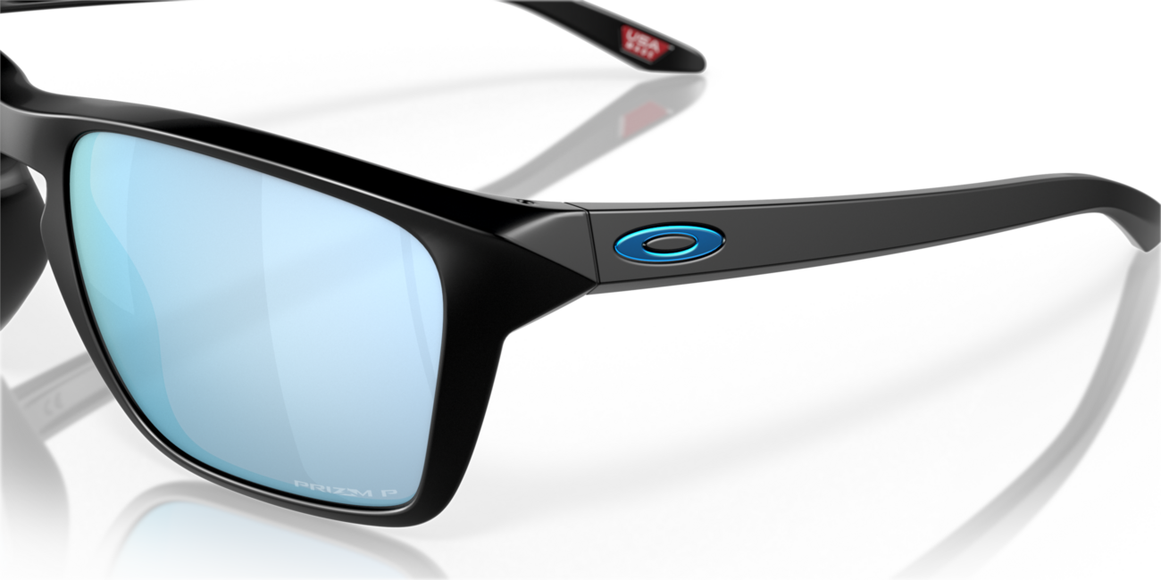 Oakley SYLAS сонячні окуляри з оправою і лінзами, матовий чорний, Prizm Глибокий Water Polar 60