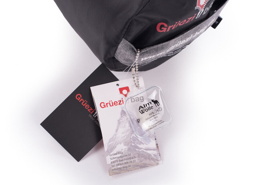 Grüezi-Bag Grüezi Wellhealth Woolblanket, сіра