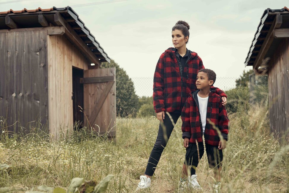Brandit Teddy куртка флісова жіноча, redblack