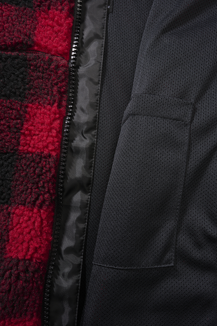 Brandit Teddy куртка флісова жіноча, redblack
