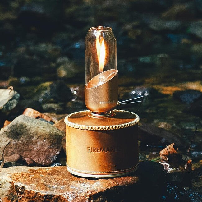 Fire Maple газова лампа з боросилікатним склом, помаранчева