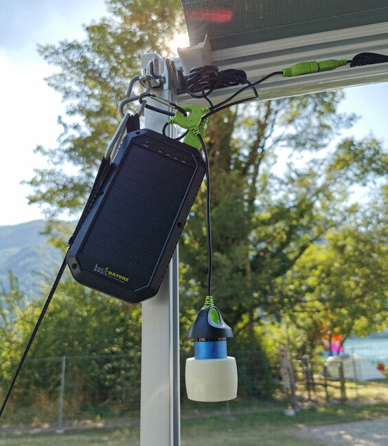 Origin Outdoors Connectable LED ліхтар, синій, 200 люменів, теплий білий