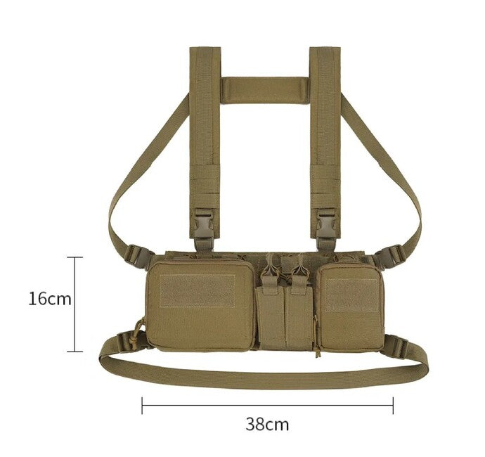 DRAGOWA Recon тактична нагрудна система Tactical Chest rig, чорна
