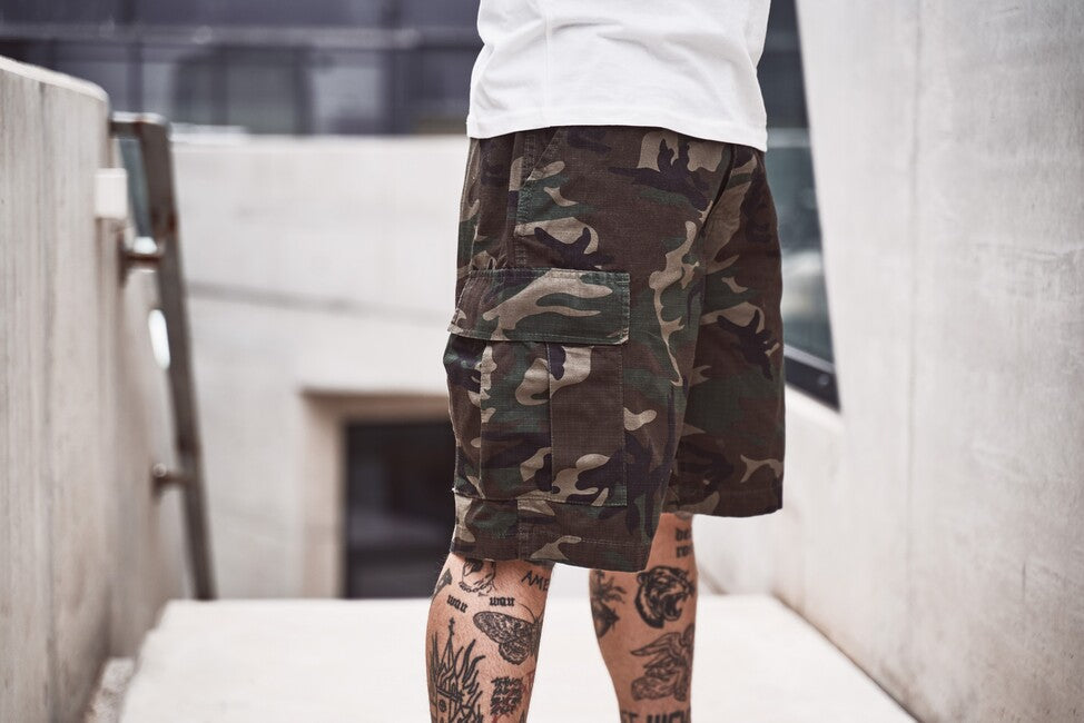 Brandit шорти BDU Rip-Stop, darkcamo
