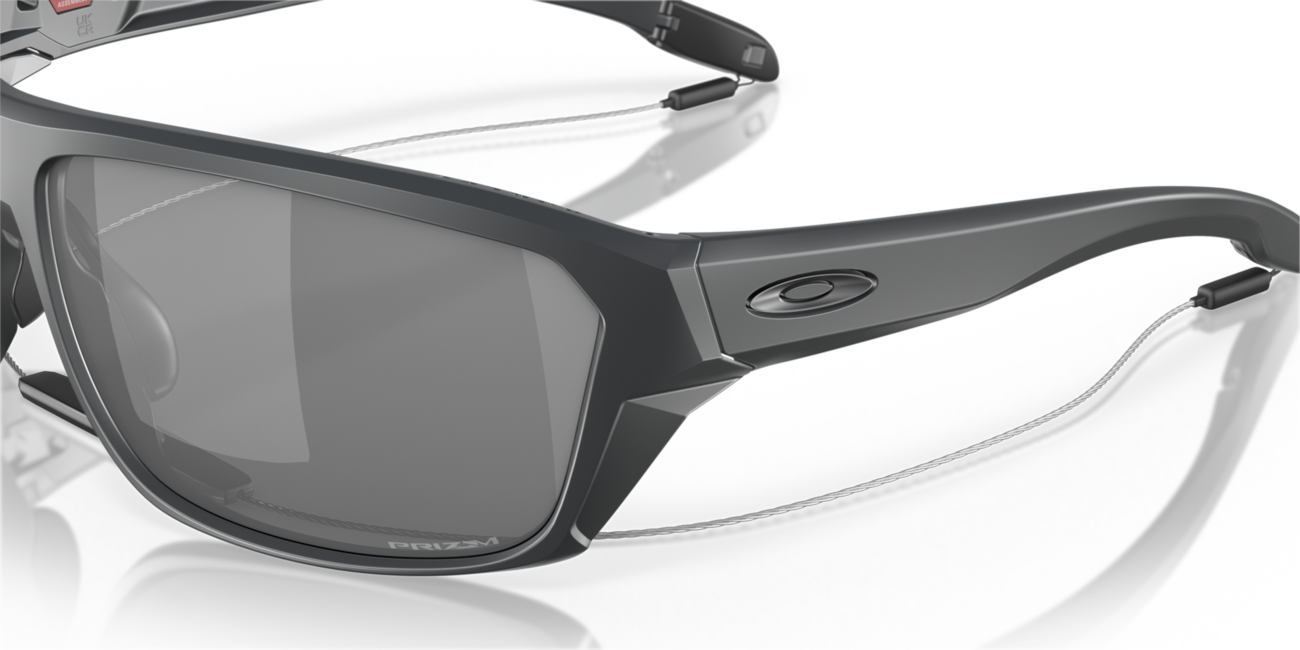 Oakley SPLIT SHOT сонячні окуляри з оправою Matte Carbon і лінзами Prizm Black 64