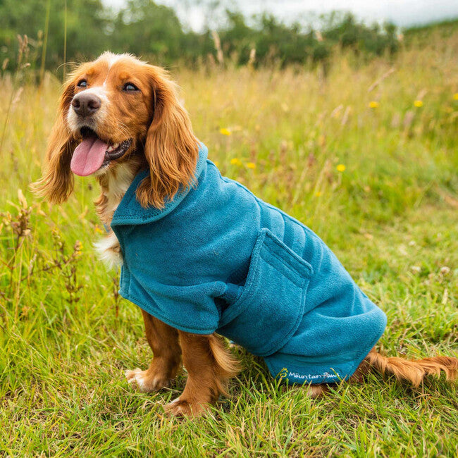 Mountain Paws собачий халат для собак середнього розміру, синій