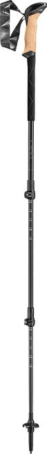 LEKI Black Series Carbon трекінгові палиці, чорна-чорна сіра-темний антрацит, 100 - 135 см