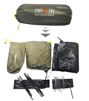 Origin Outdoors Hyggelig намет на одну персону