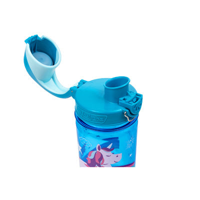 Nalgene Grip-n-Gulp Sustain пляшка для води дитяча 0,35 L, синій unicorn