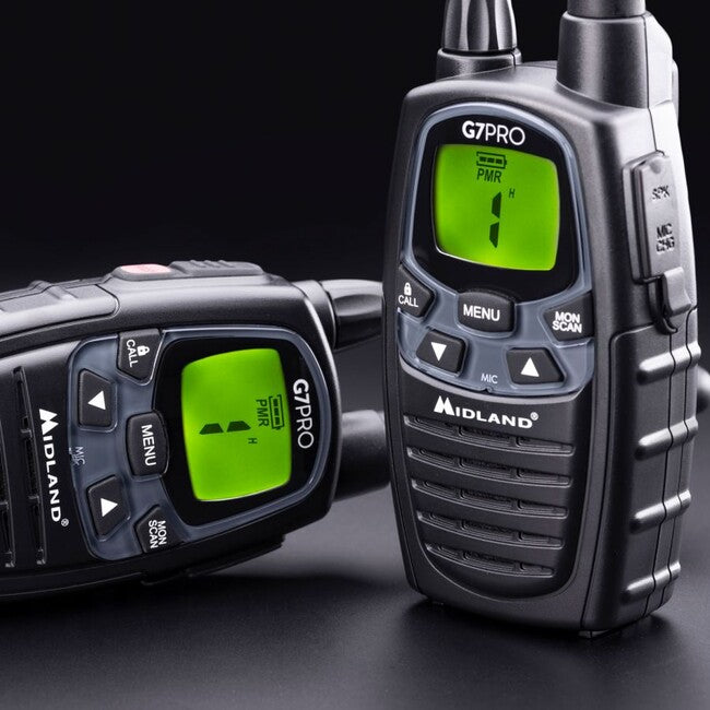 Midland G7 Pro радіостанція, чорна
