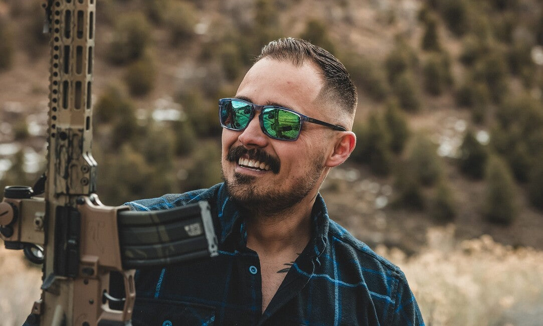 Wiley X сонячні окуляри Axe Captivate Polarized, зелене дзеркало/глянцевий кристальний сірий