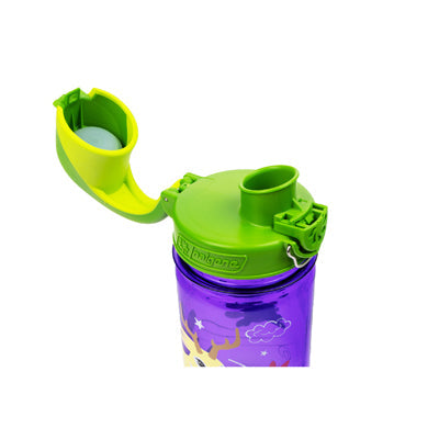Nalgene Grip-n-Gulp Sustain дитяча пляшка для води 0,35 л, пурпурний jackalope