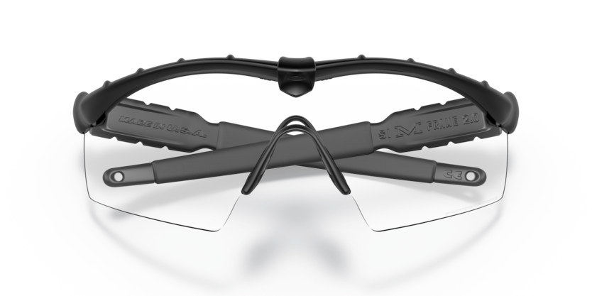 Oakley M Frame 2.0 балістичні окуляри з прозорою лінзою, матна чорна